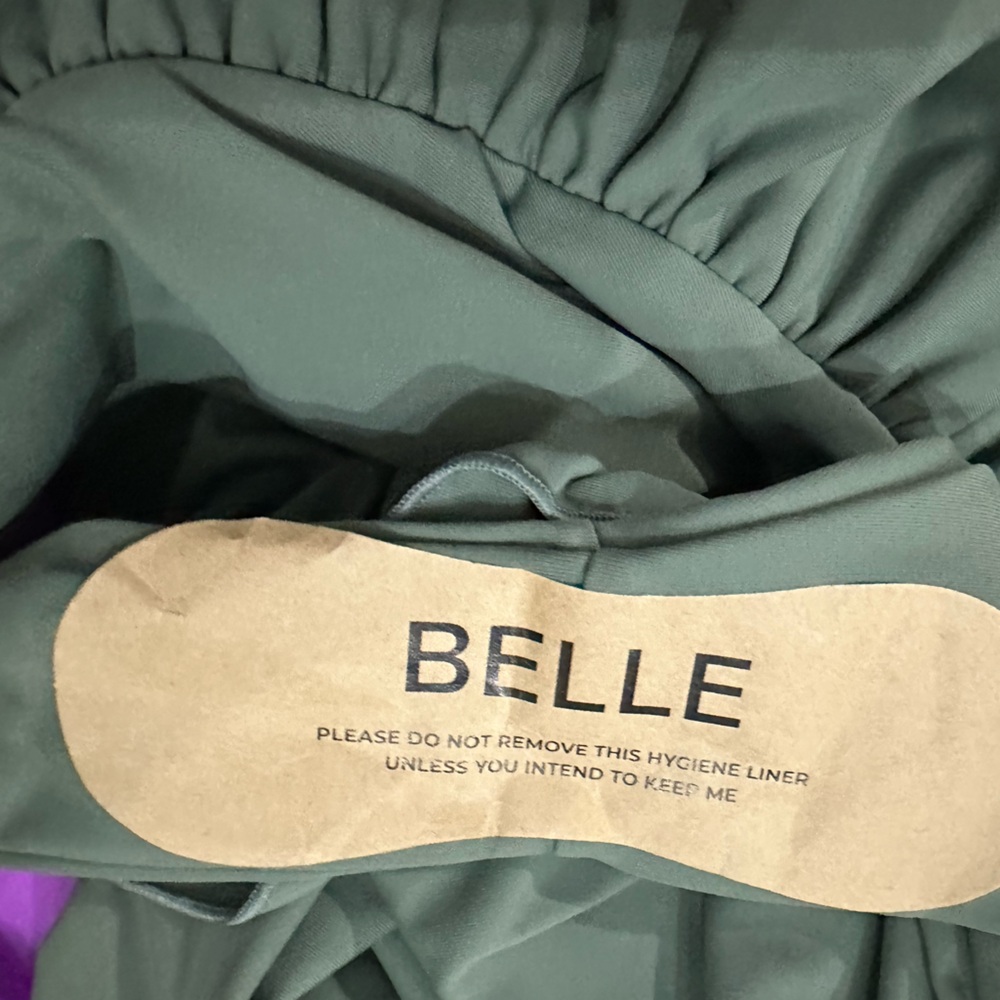 🆕 Free People X Belle the Label Margot One Piece Swimsuit in Army - Picture 5 of 7